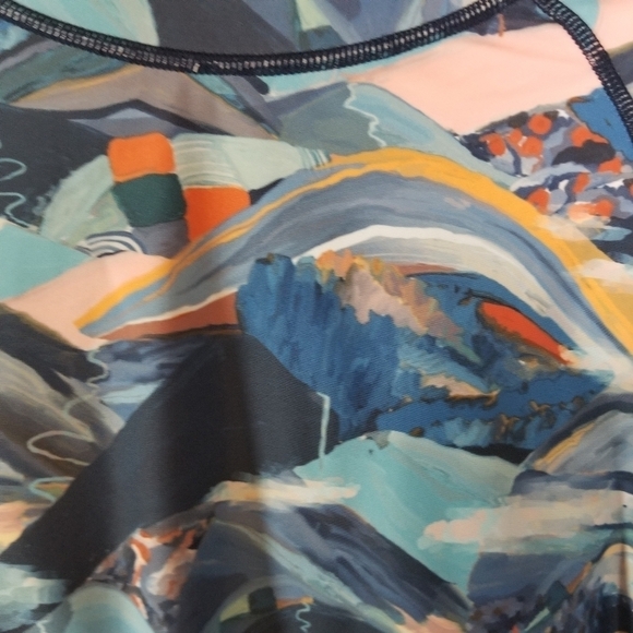 Axesea printed long sleeve rashguard swimsuit - Picture 5 of 10